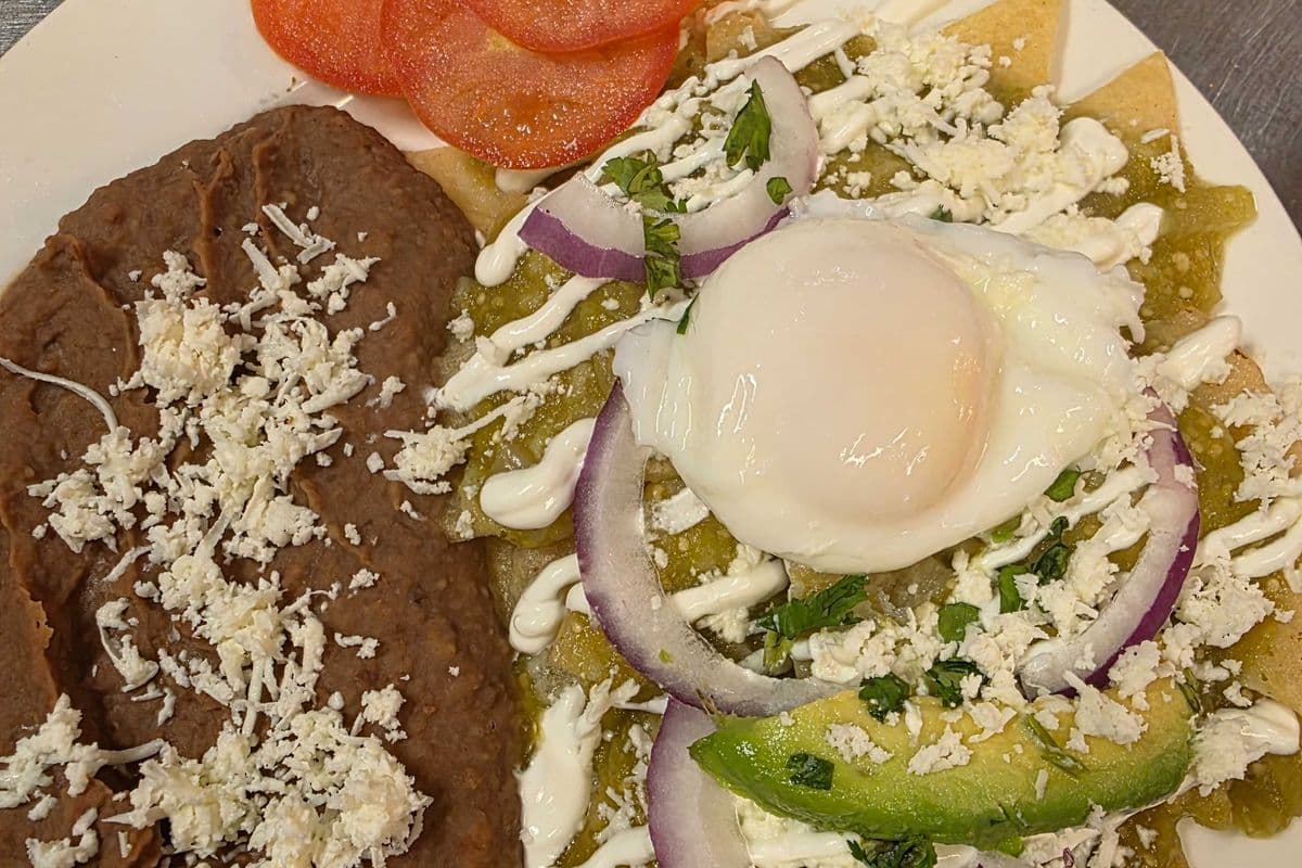 Chilaquiles verdes