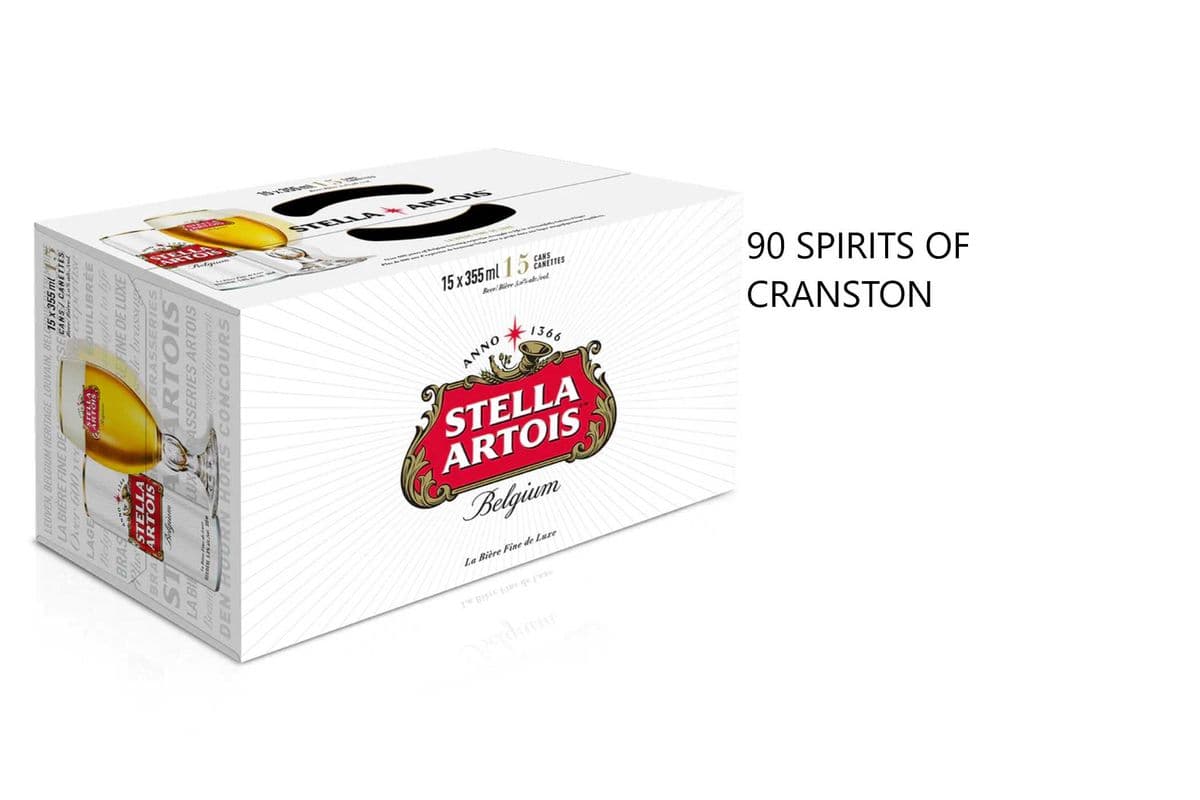 STELLA ARTOIS 15 CANS (1 x 15x355ML)