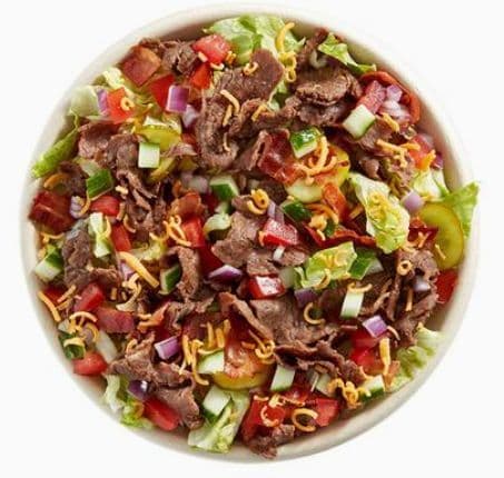 BBQ Bacon Cheeseburger Small Salad