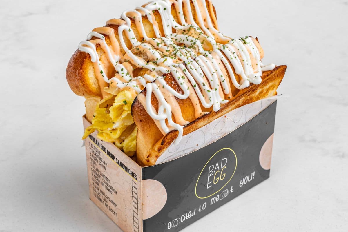 Scramblette Milk Bread Sandwich