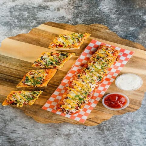 Loaded Cheesy Garlic Bread