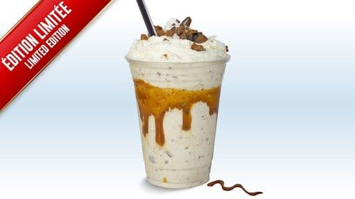Lait frappé caramel croquant / Crunchy Caramel Milkshake