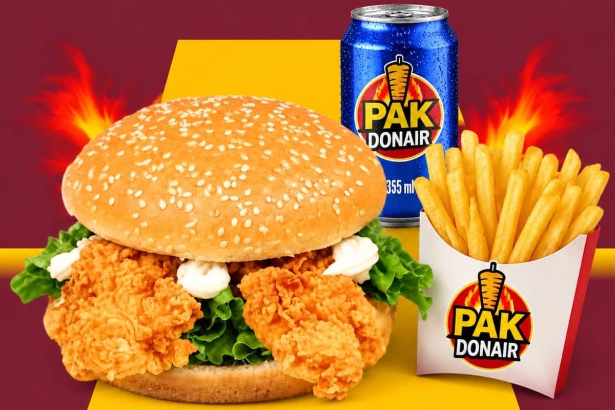 Chicken Strip Burger Meals