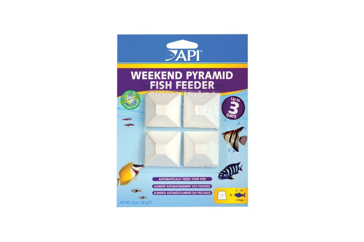 API Weekend Pyramid Fish Feeder - Up to 3 Days