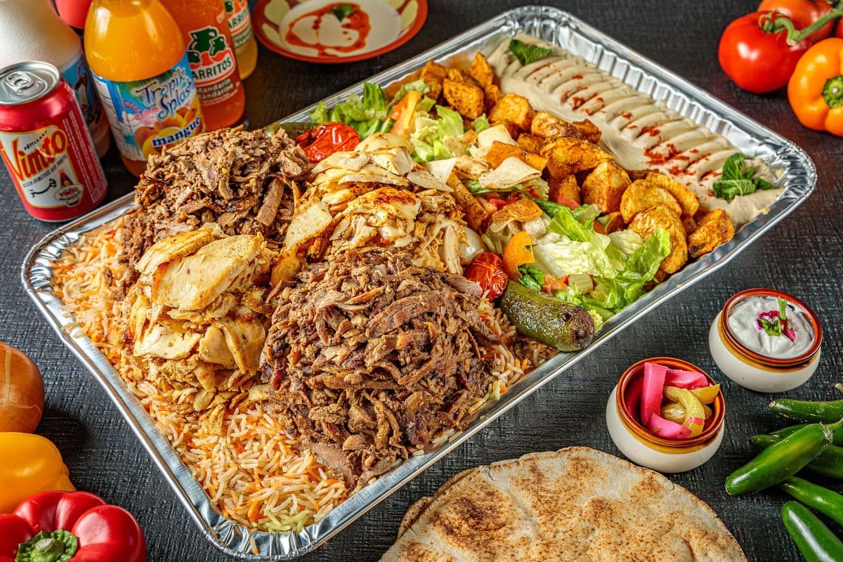 Couple's Platter Mixed Shawarma