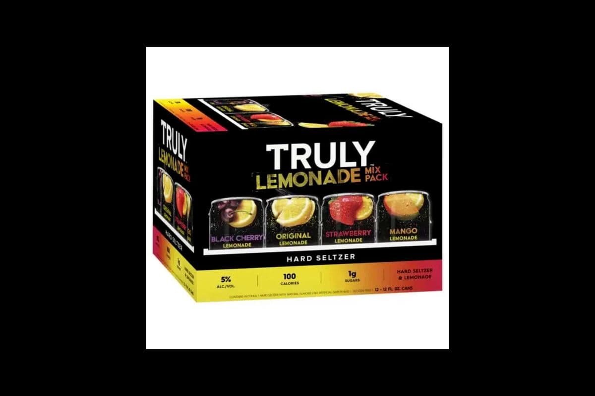 TRULY HARD SELTZER LEMONADE MIXER (12 x 355ML CANS) (12 x 355ML)