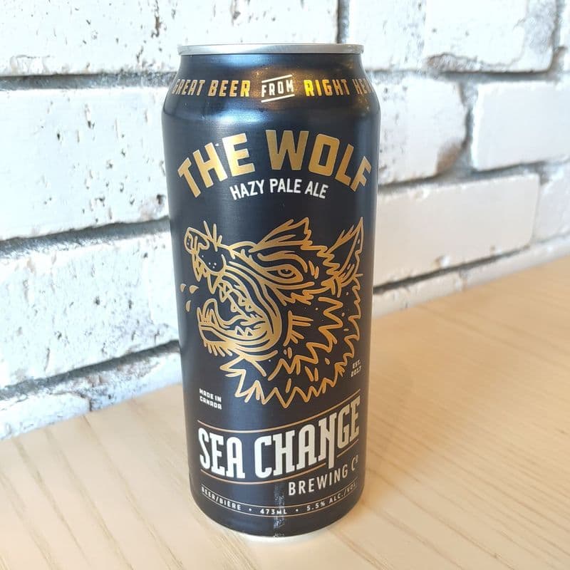 The Wolf: Hazy Pale Ale By Sea Change Brewing Co.