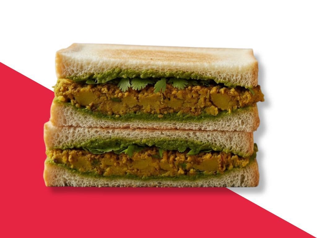 Aloo Veg Sandwich (4 Pcs)