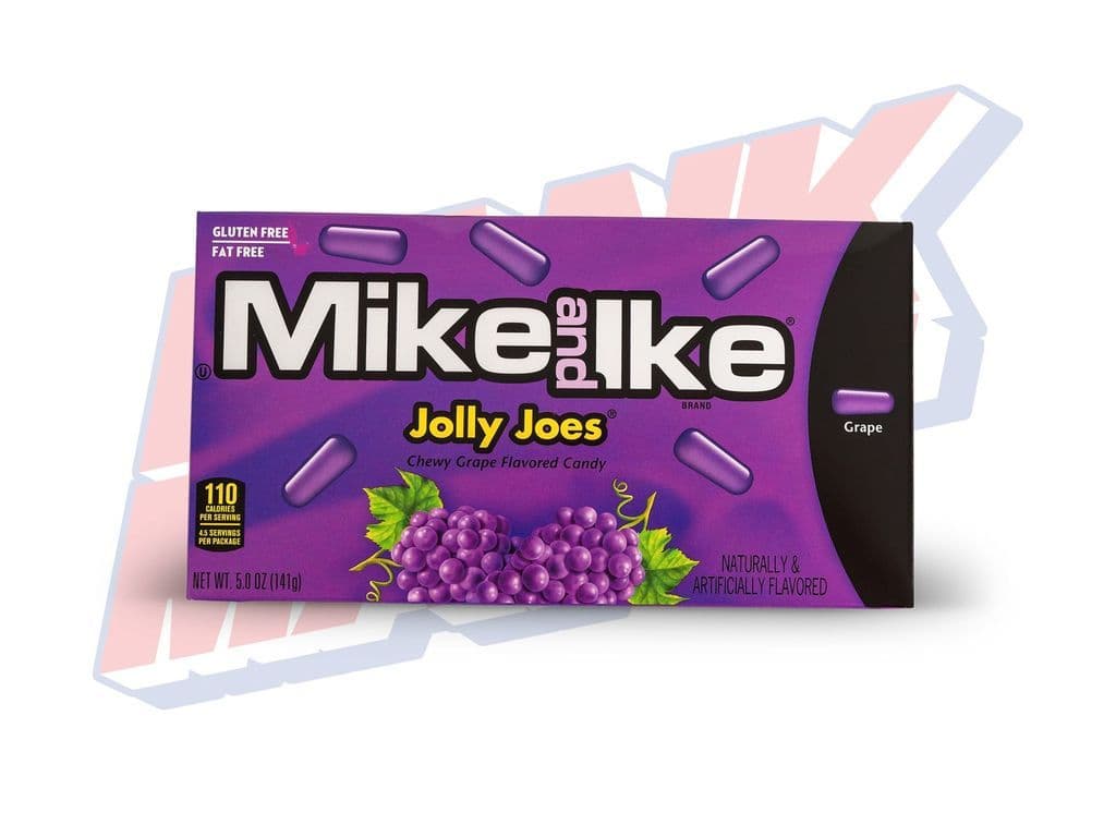 Mike & Ike Jolly Joes Grape - 4.25oz