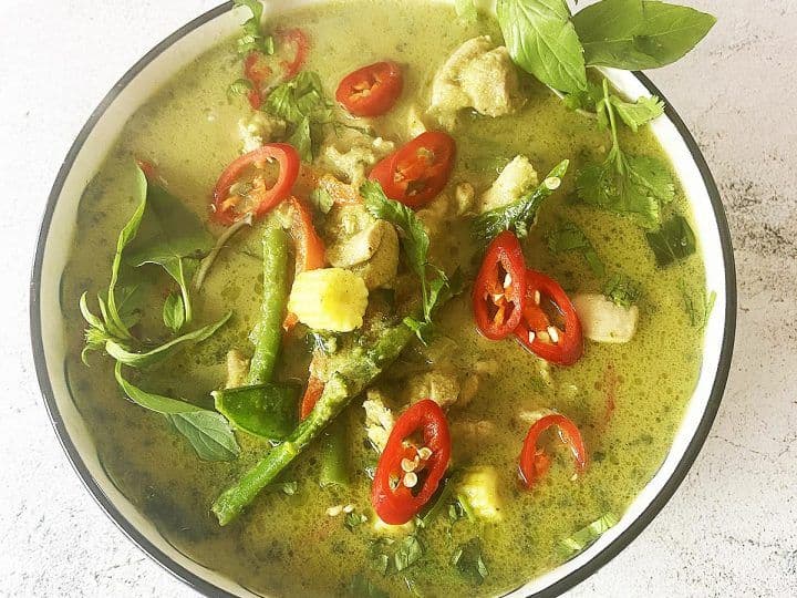 Thai Green Curry Fish