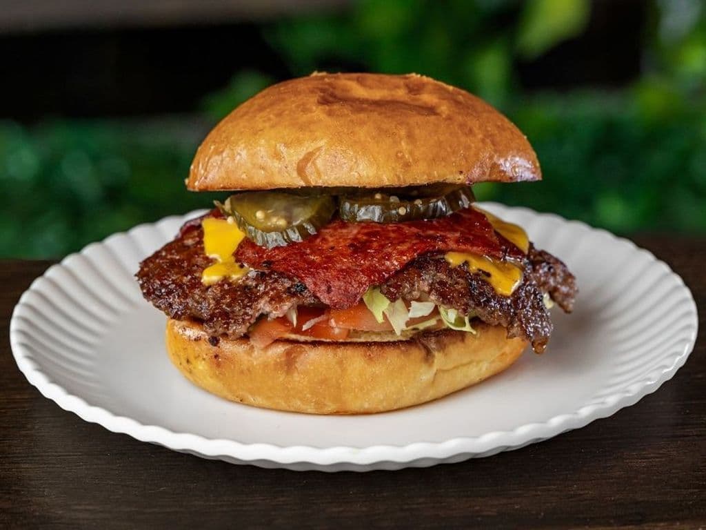 Bacon Smash Cheeseburger