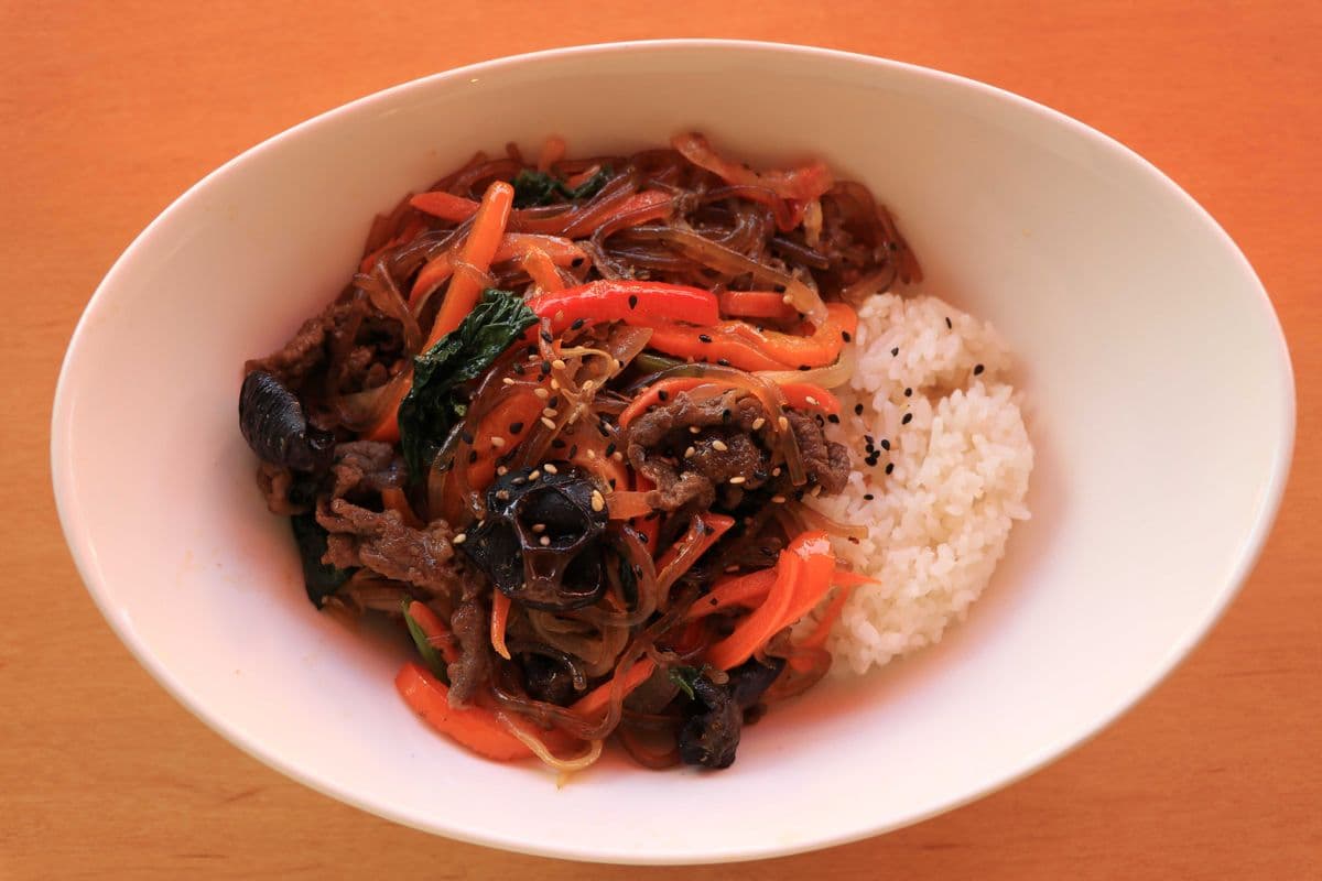 Bulgogi Japchae Bap