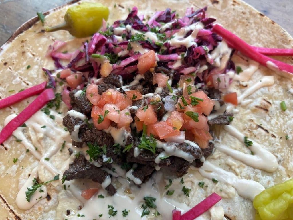 Beef Shawarma Wrap