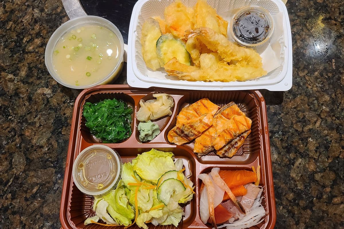 BBQ Fish Bento