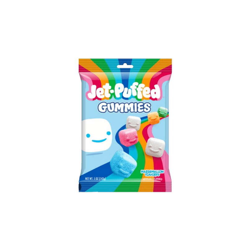 Jet-Puffed Gummy Peg Bag - USA (5oz)
