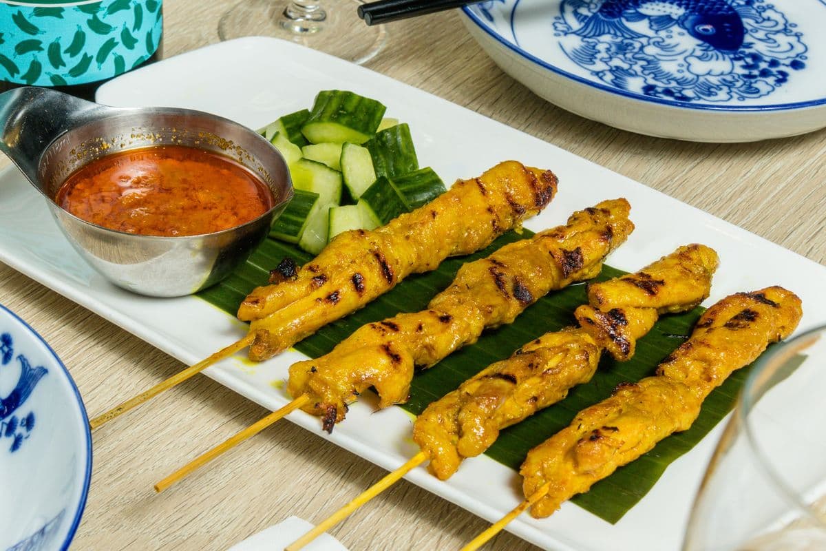 Satay - Chicken (2 skewers)