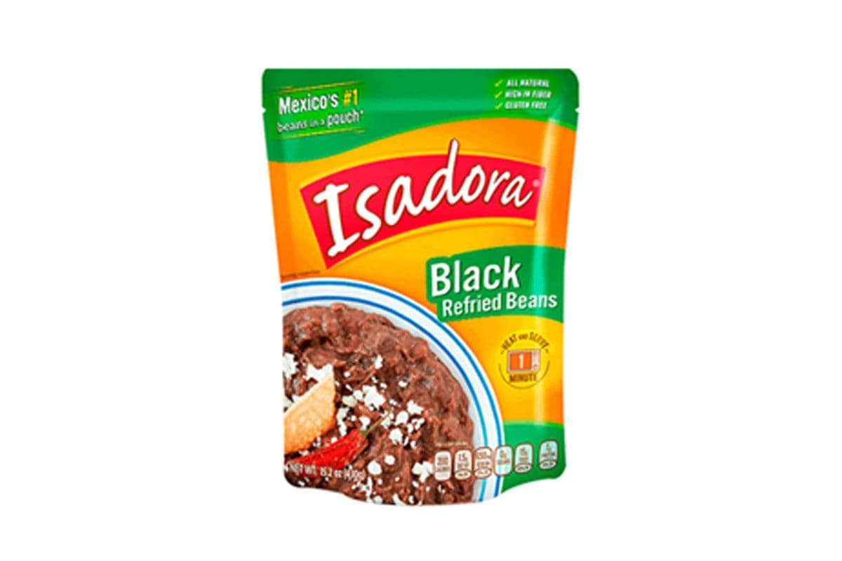 Isadora Refried Black Beans (15 oz)