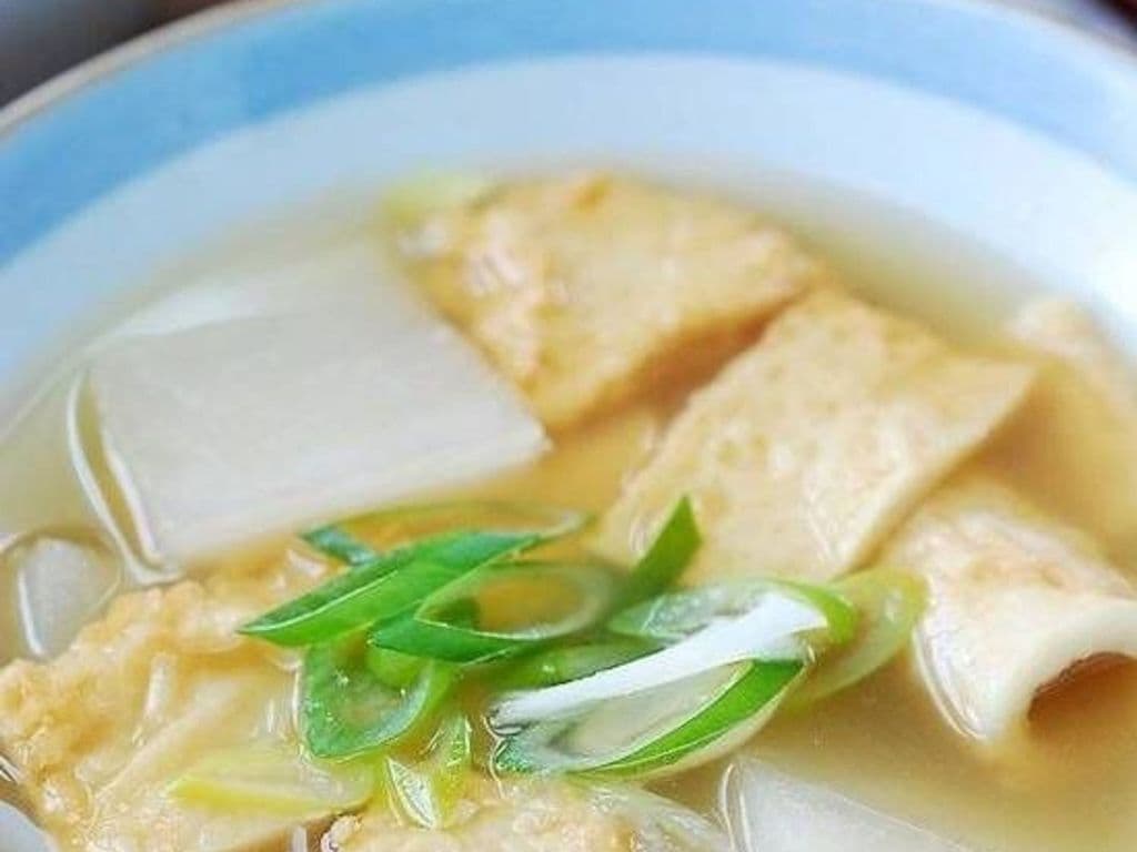 Fish Cake Soup (어묵국/魚腐湯) (Non Spicy)