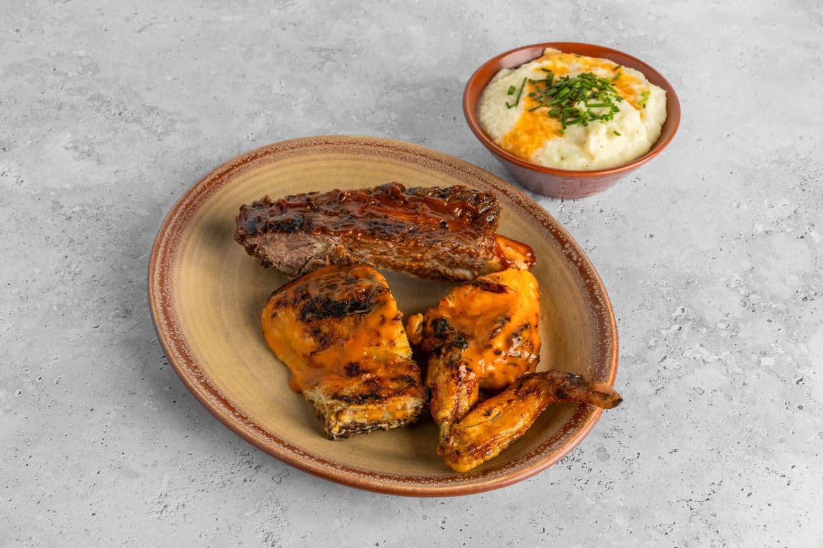 Chicken and Ribs Mixed Meal