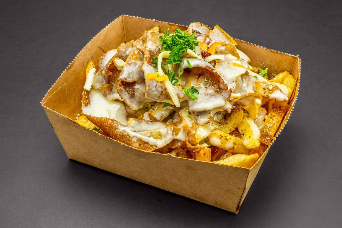 Cheesy donair fries