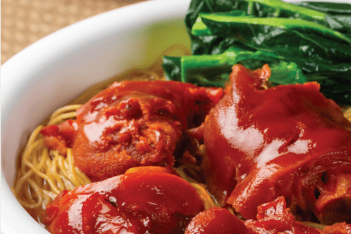 D6. Pork Hock Lo Mein