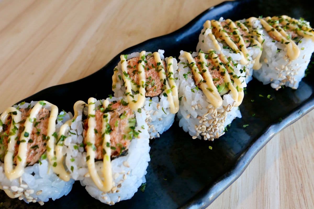 Poached Salmon Roll