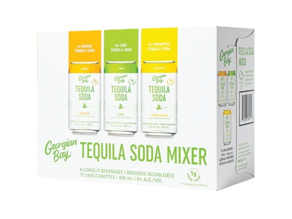 Georgian Bay Tequila Soda Mixer Pack (12x355ml)