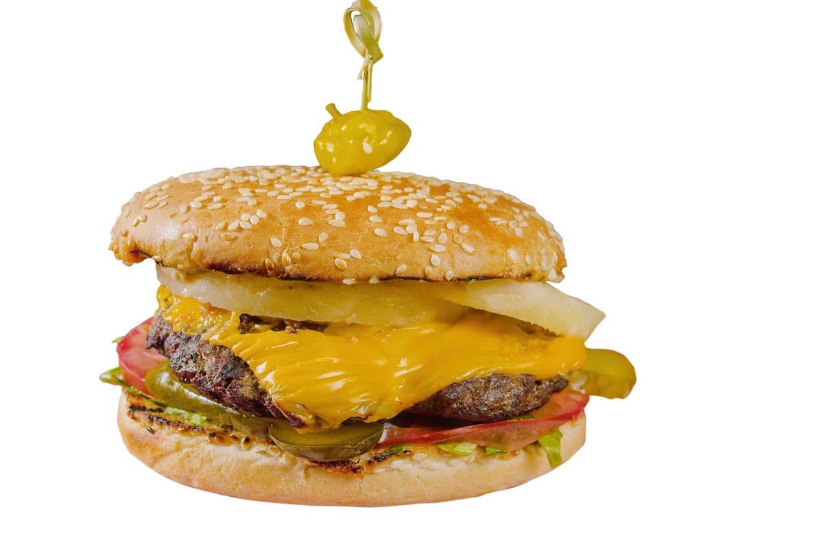 Tropical Island Cheeseburger