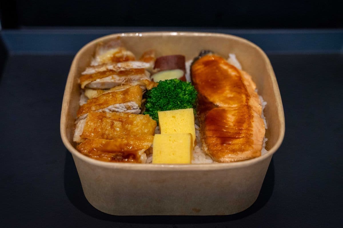 Chicken and Salmon Don