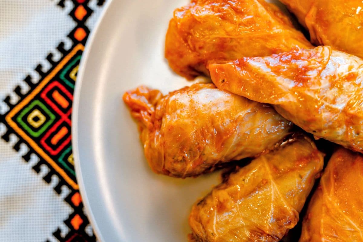 Beef cabbage rolls (6)