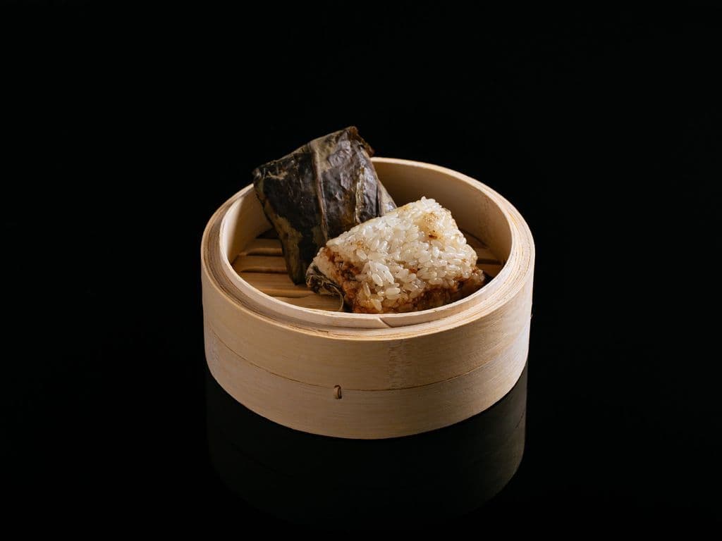 D07. Sticky Rice in Lotus Leaf (3 Pcs)