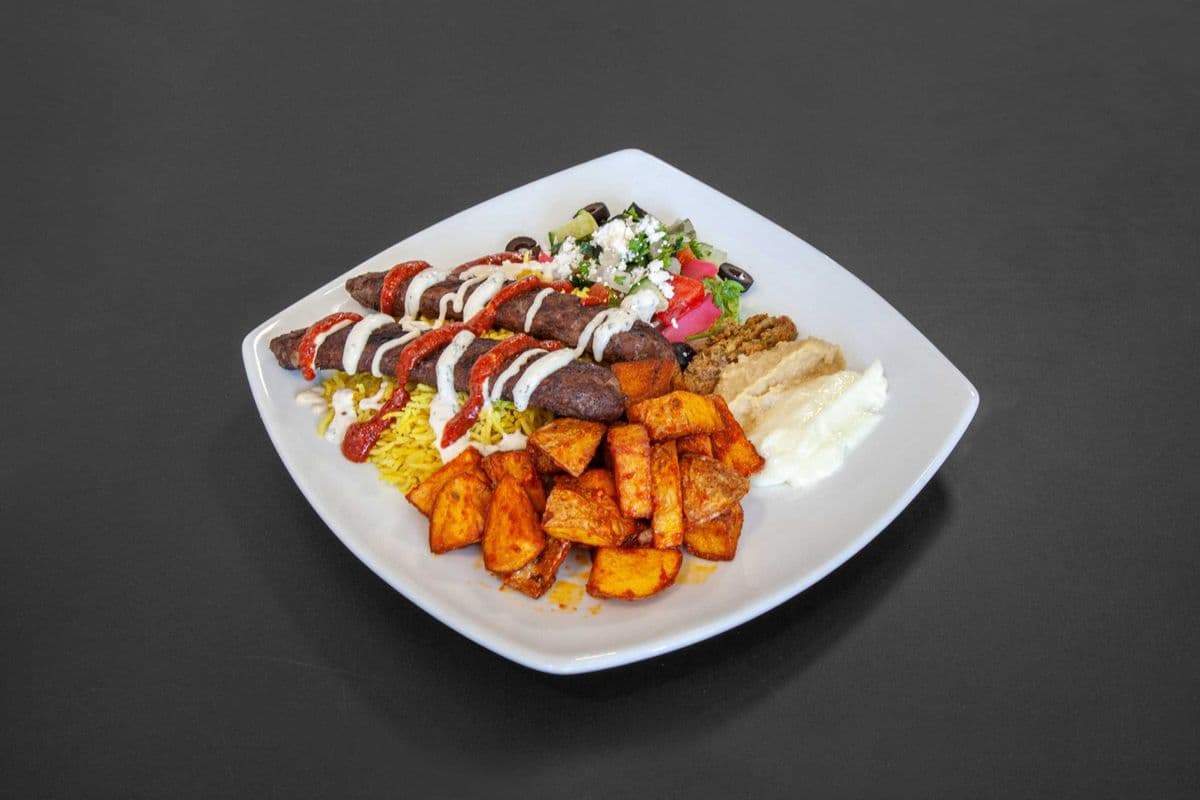 Kofta Kabob Platter