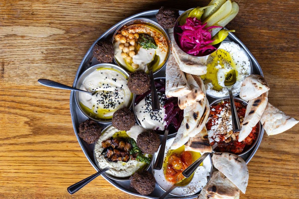 Fat Pasha Salatim Platter