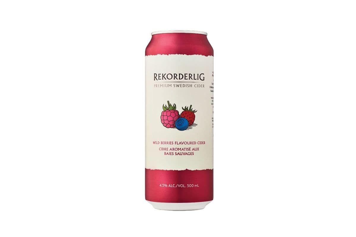 Rekorderlig Wild Berries Cider (1 x 500mL Can)