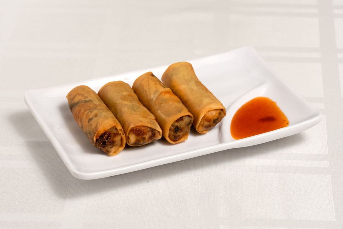 Vegetable Spring Rolls (4 pcs)