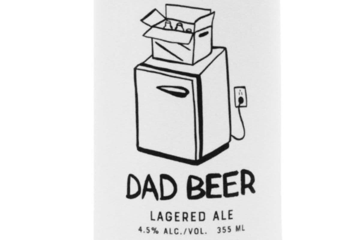 DAD BEER LAGERED ALE (1 x 6x355mL)