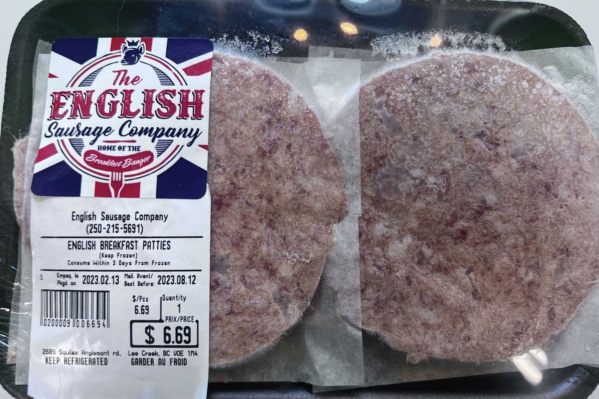 English Breakfast Patties (Pork) (4 Pack)