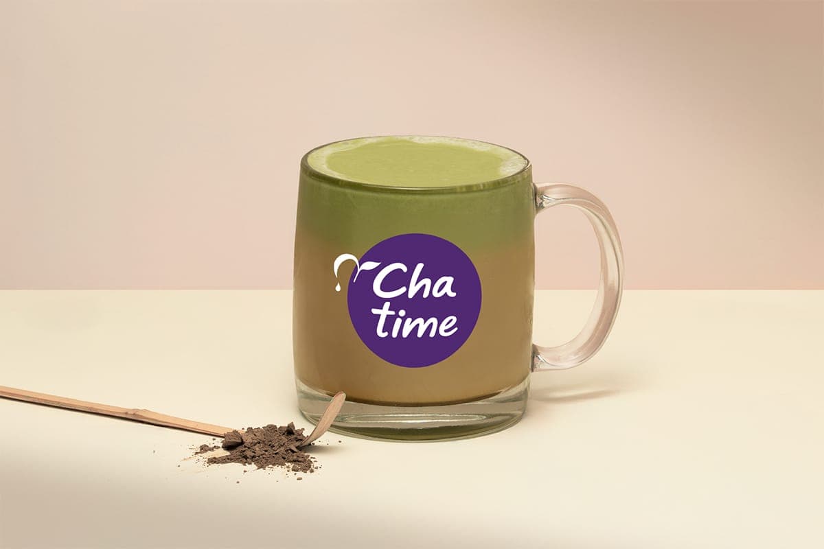 Hot Hojicha Matcha Latte