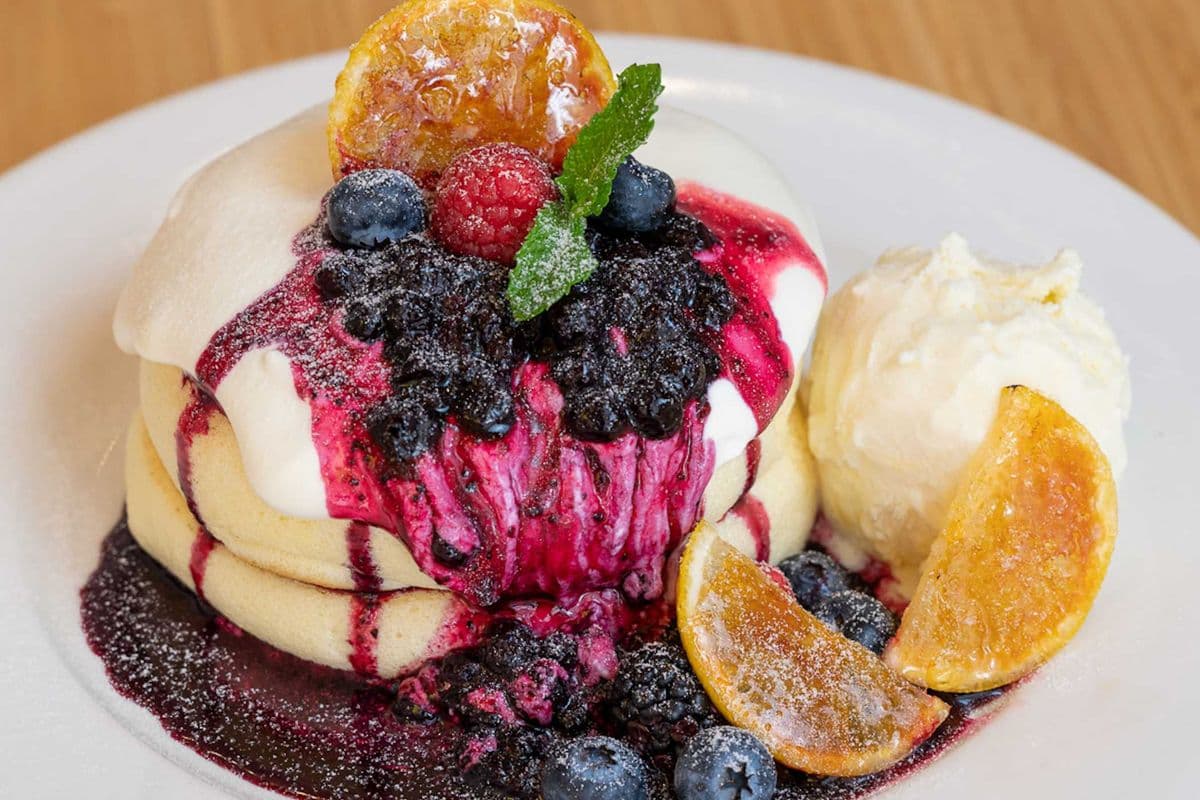 Blueberry Cheese Pancake