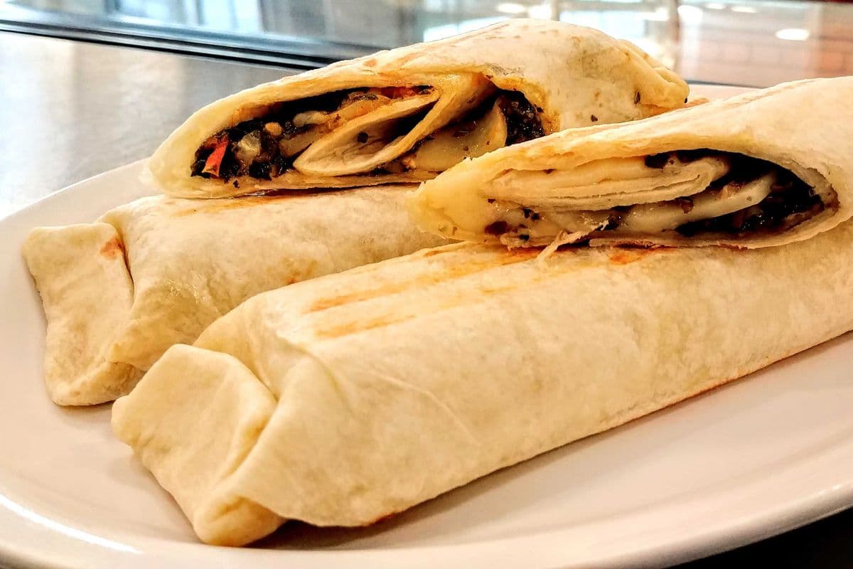 Vegetarian Wrap - Spinach