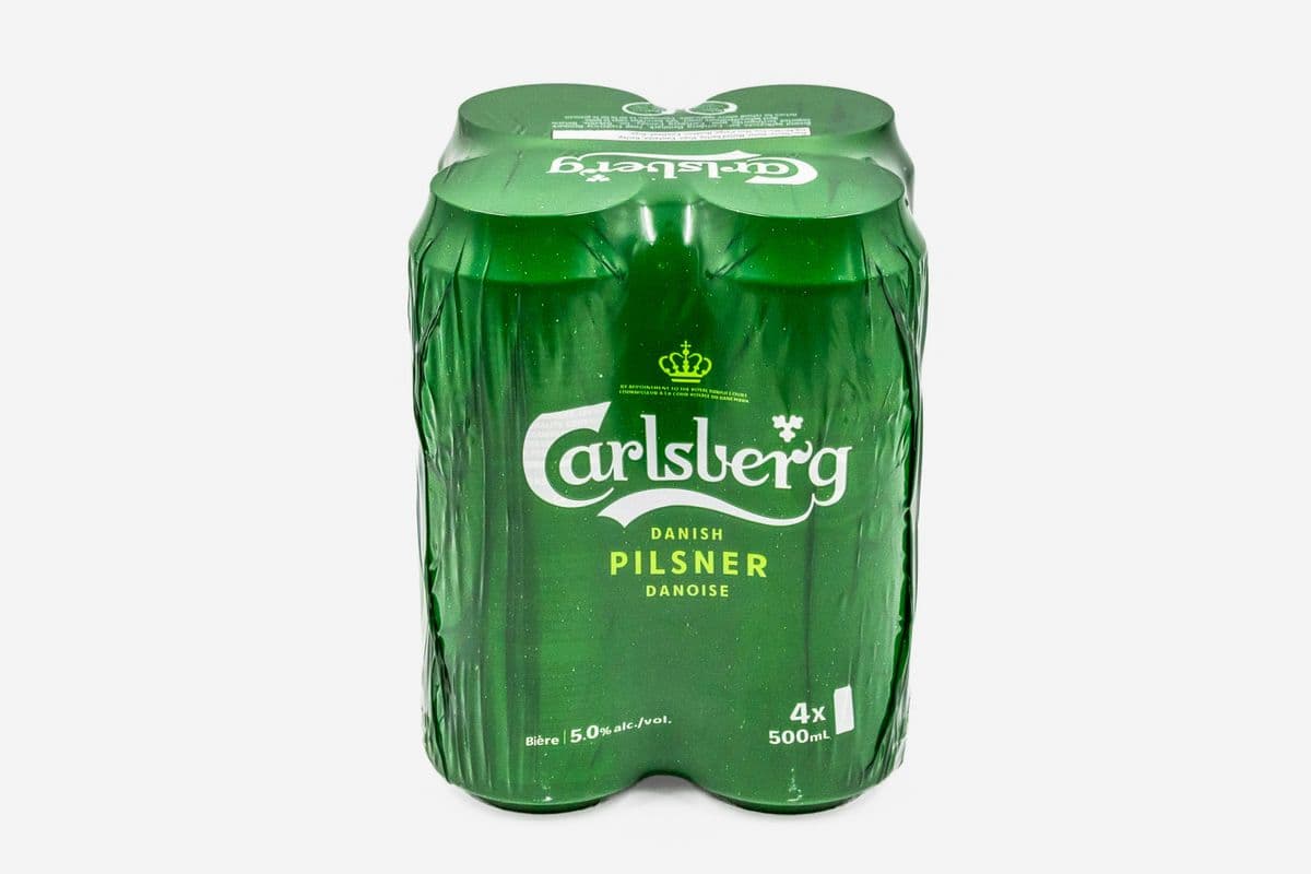 Carlsberg Pilsner (4 Cans) (4 x 500ML)
