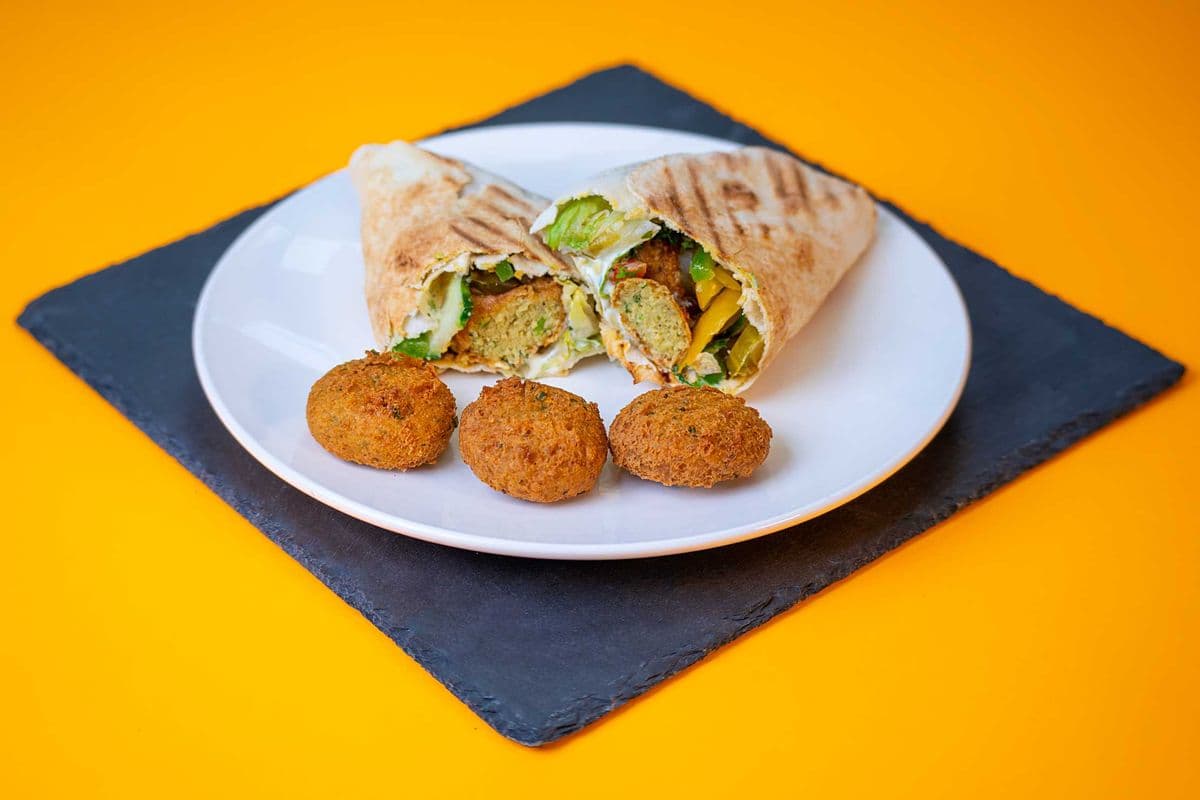 In and Win Falafel Wrap