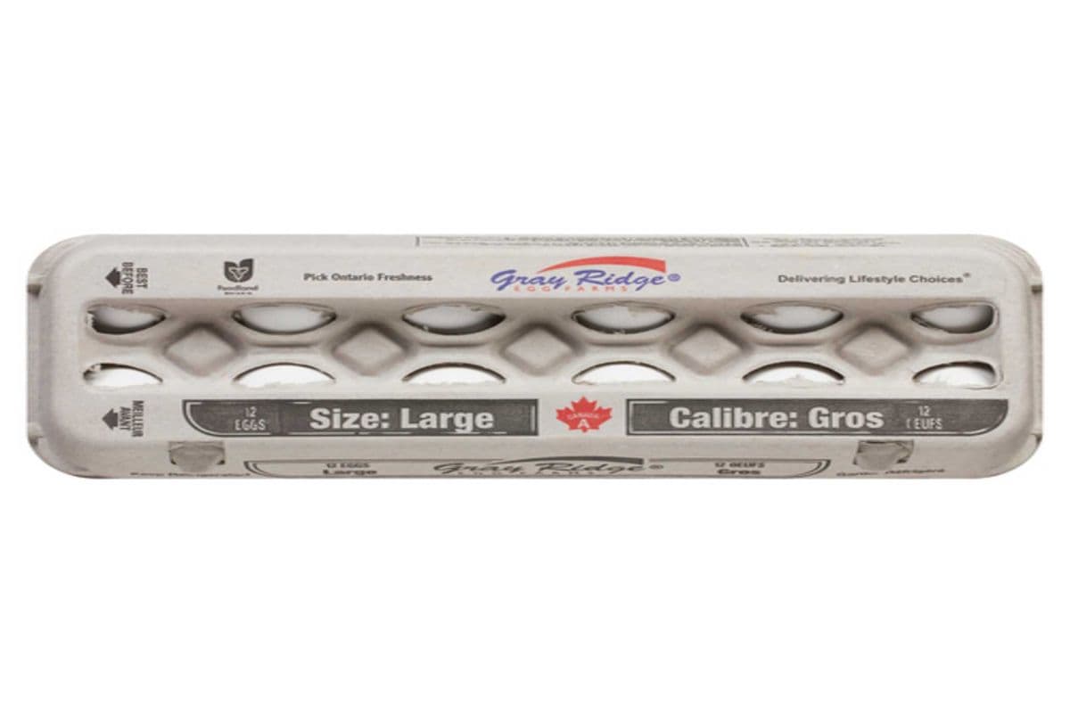 Gray Ridge Large Egg White (12 Eggs)