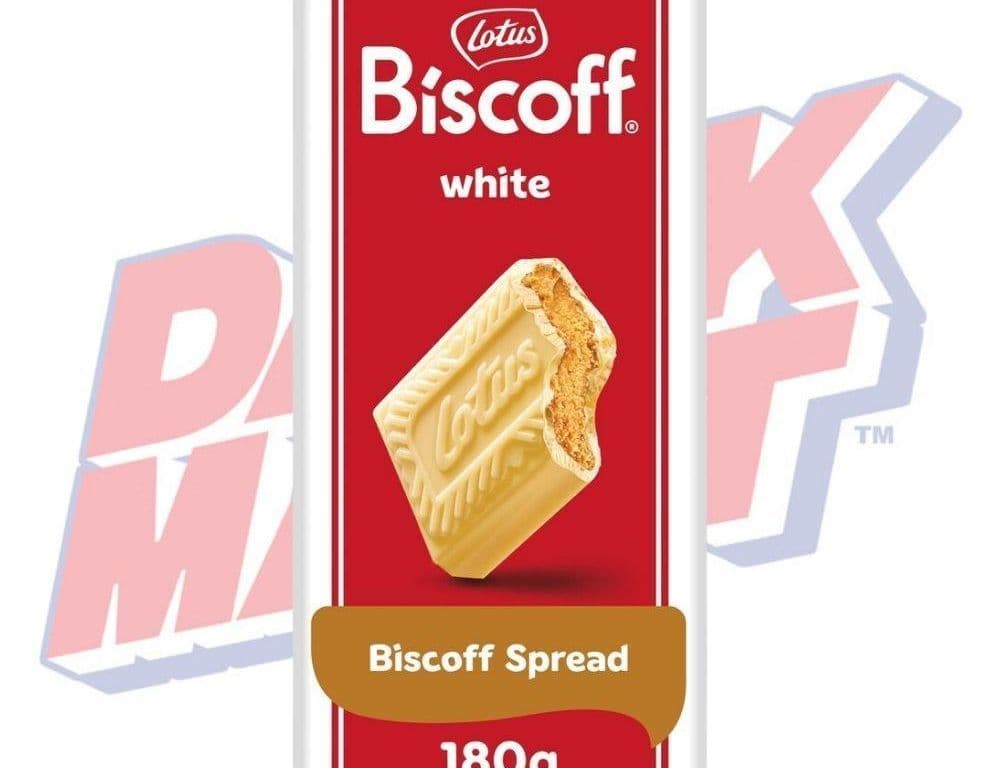 Lotus Biscoff White Chocolate (UK) - 180g