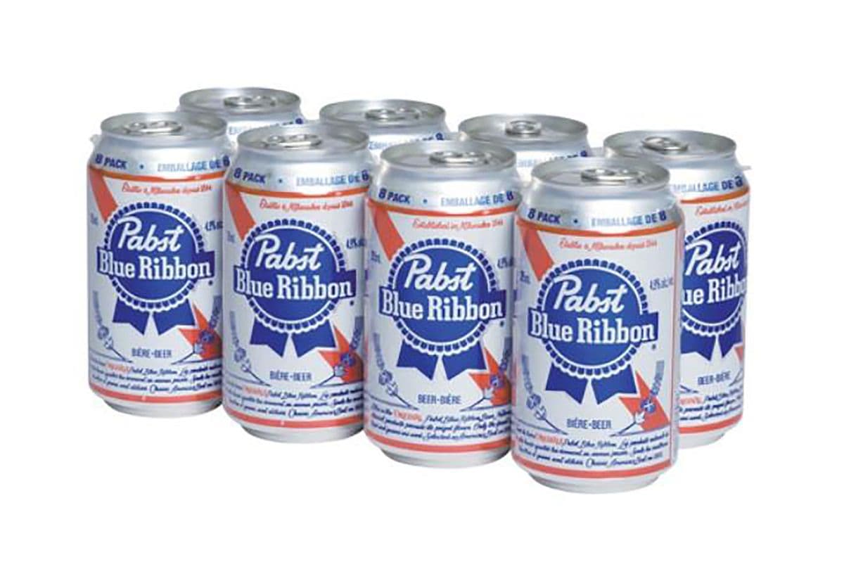 770748. Pabst Blue Ribbon (8 Cans) (1 x 8PC)