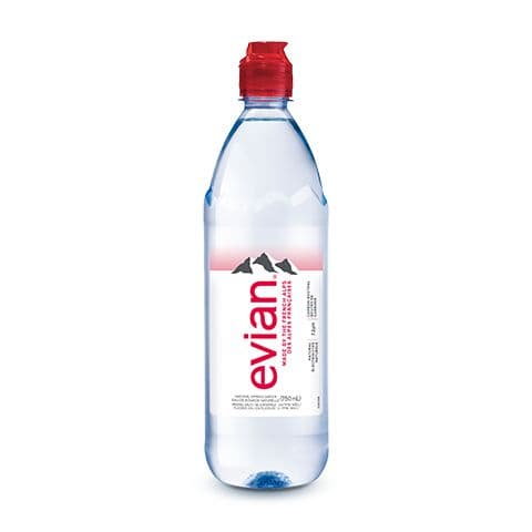 Evian Natural Spring Water 750ml