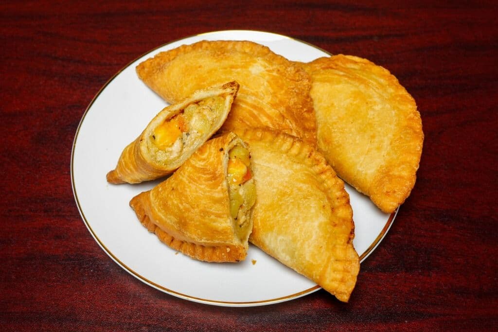 Cheesy Chicken Empanada