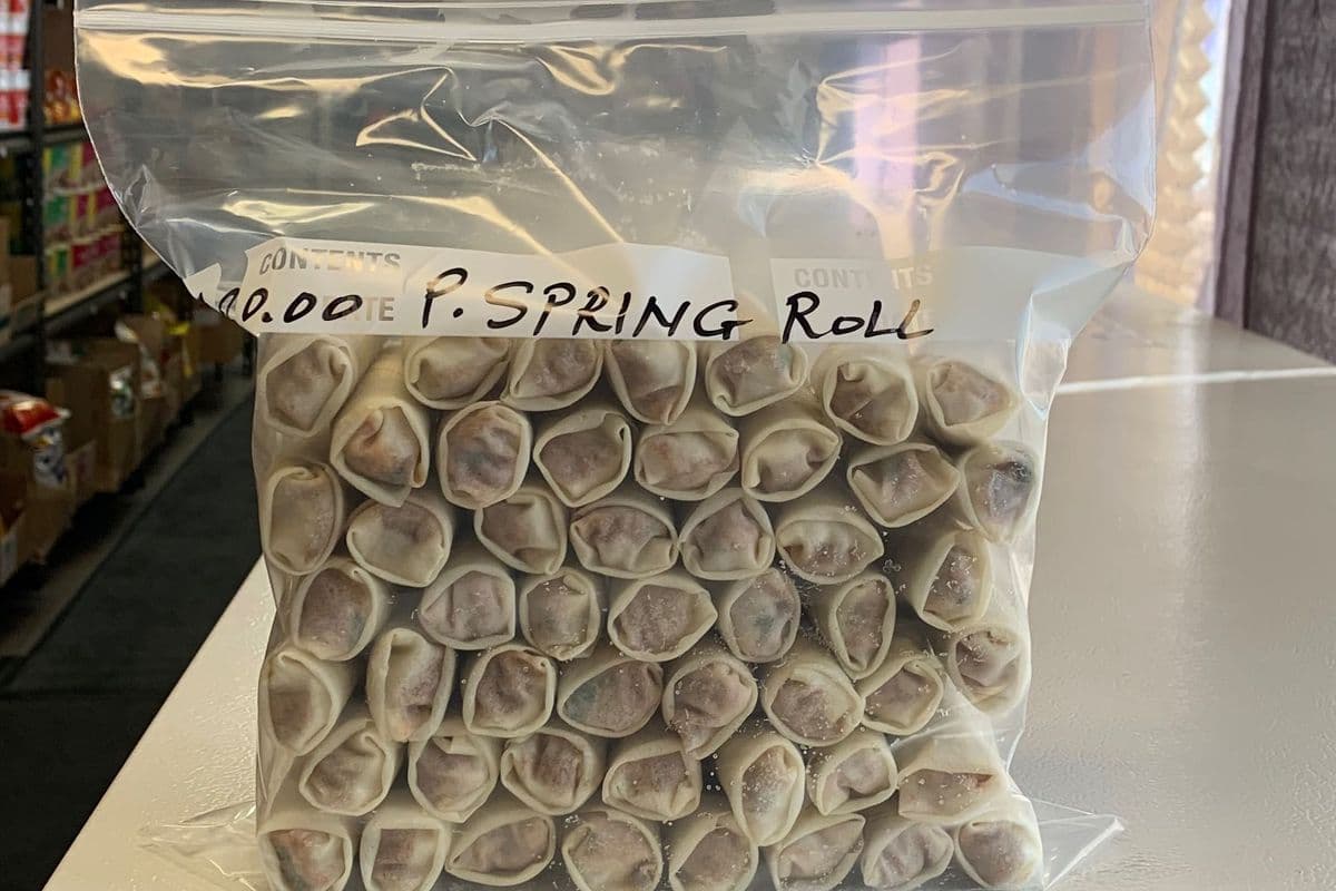 50 pcs Pork Spring Rolls