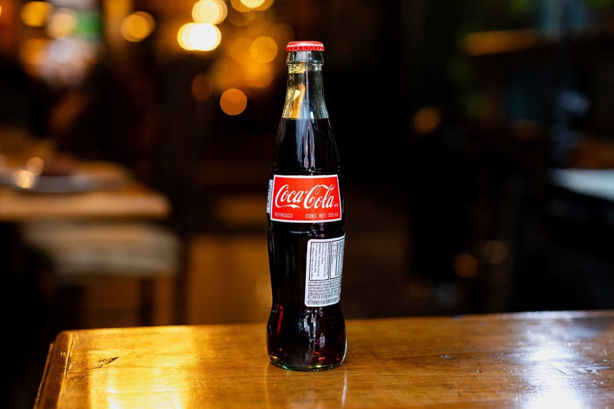 Coca Cola Retro Bottle - Mexico Cane Sugar (355ml)