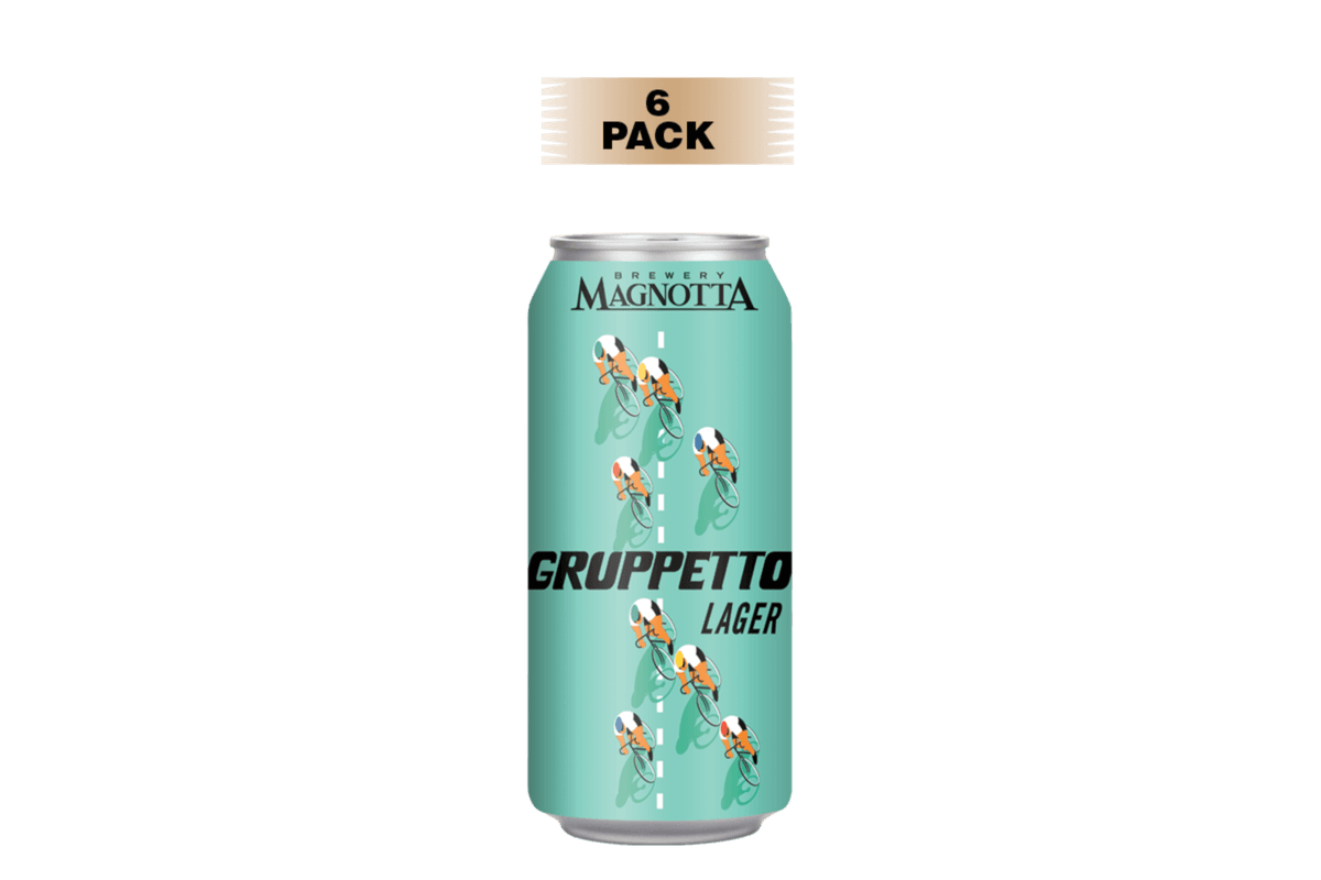 Magnotta Brewery Gruppetto Lager - 6 Pack (6 x 473ml Cans)